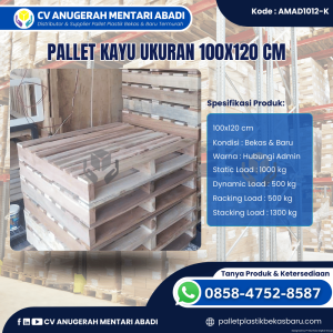 Pallet Kayu Baru & Bekas 100x120 [AMAD1012-K]