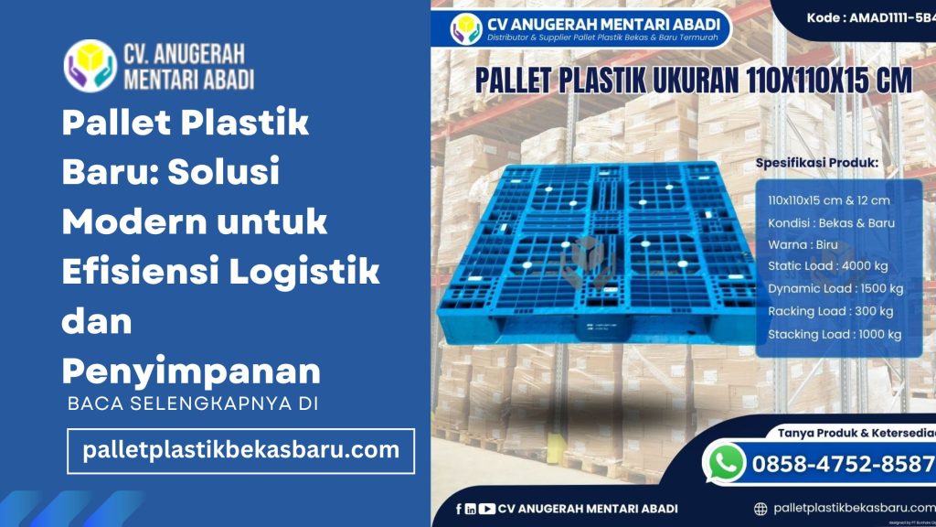 harga Pallet Plastik Baru: Solusi Modern untuk Efisiensi Logistik dan Peny1mpanan 3 47518