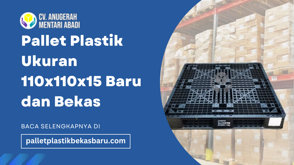 Pallet Plastik Ukuran 110x110x15 Baru dan bekas 10 Pallet Plastik Ukuran 110x110x15 Baru dan Bekas