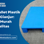 CV Anugerah Mentari Abadi-Jual pallet plastik bekas Cianjur harga murah berkualitas untuk gudang, industri, dan logistik. Stok lengkap,