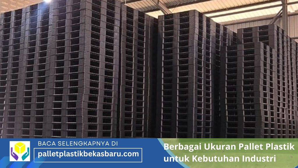 Berbagai Ukuran Pallet Plastik untuk Kebutuhan Industri