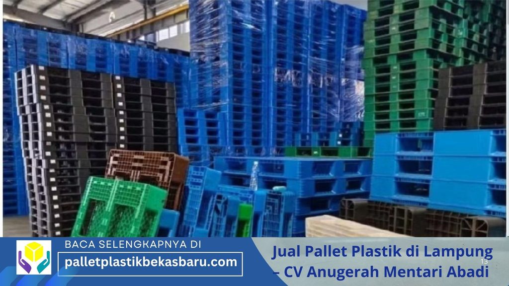 Jual Pallet Plastik di Lampung – CV Anugerah Mentari Abadi 1