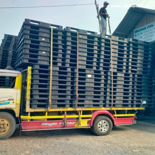 Pallet Plastik Baru & Bekas 110x130x15 cm
